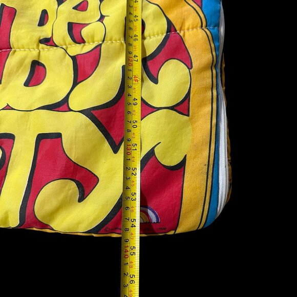 Vintage Sleeping Bag 1988 Looney Tunes Slumber Party Bugs Bunny Daffy Duck - Picture 5 of 13